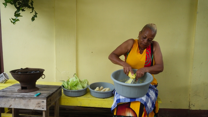 Affiba, de oudste vrouw van Paramaribo