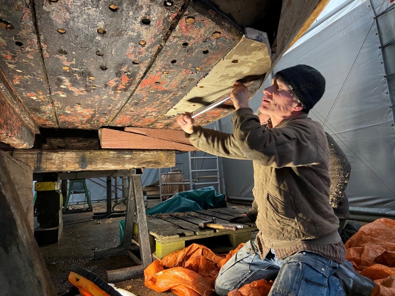 Spankracht - de restauratie van een hoogaars