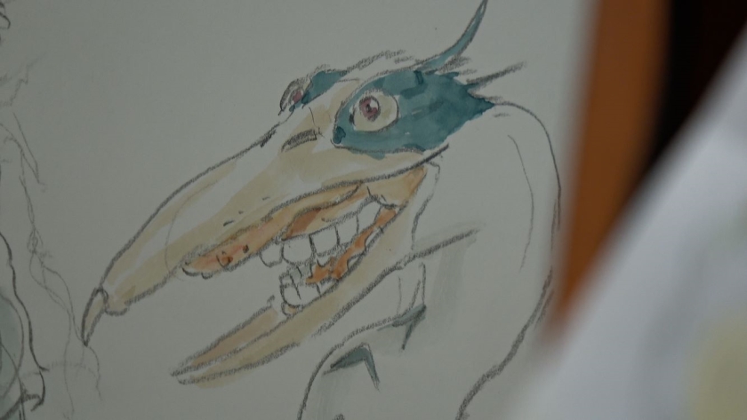 Hayao Miyazaki and the Heron