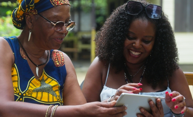 Affiba, de oudste vrouw van Paramaribo